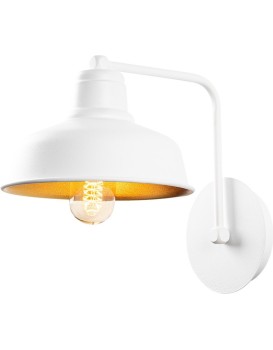 Nástěnná lampa Berceste II bílá