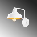 Nástěnná lampa Berceste II bílá