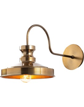 Nástěnná lampa Berceste III zlatá