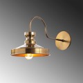 Nástěnná lampa Berceste III zlatá