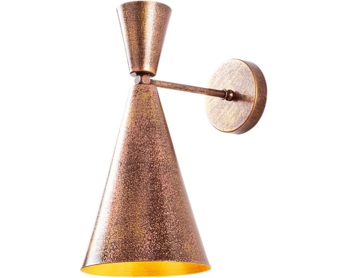 Nástěnná lampa Berceste VII zlatá
