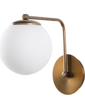 Nástěnná lampa Daisy zlatá