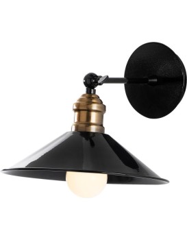 Nástěnná lampa Berceste VIII černá