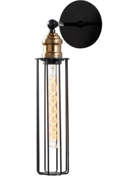 Nástěnná lampa Zumra černá