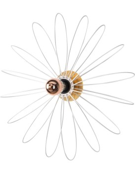 Nástěnná lampa Hemdem bílá