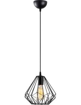 Závěsný lustr Diamond I černý