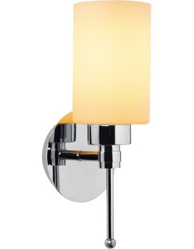 Nástěnná lampa Balcova I stříbrná