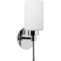 Nástěnná lampa Balcova I stříbrná