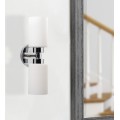 Nástěnná lampa Balcova II stříbrná