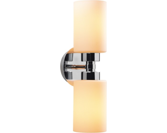 Nástěnná lampa Balcova II stříbrná
