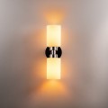 Nástěnná lampa Balcova II stříbrná
