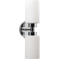 Nástěnná lampa Balcova II stříbrná