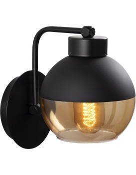 Nástěnná lampa Ani černá