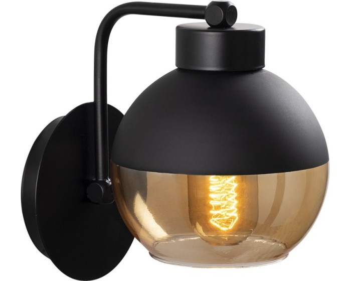 Nástěnná lampa Ani černá