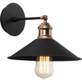Nástěnná lampa Berceste X černá