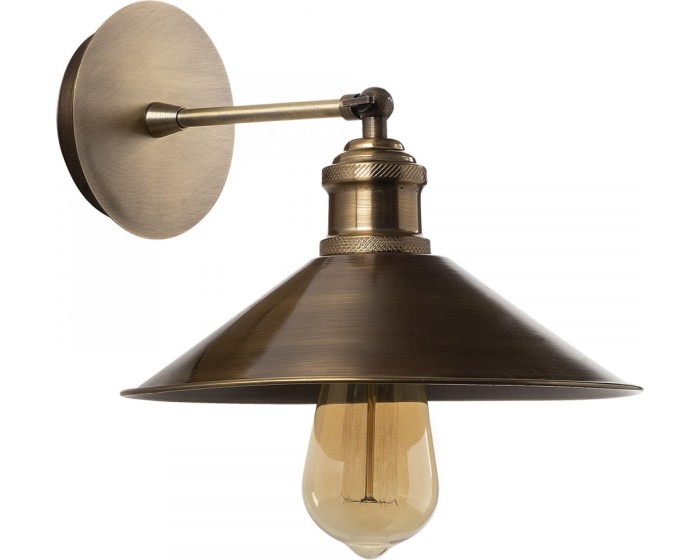 Nástěnná lampa Berceste mosaz
