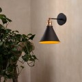 Nástěnná lampa Berceste IV černá