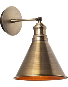 Nástěnná lampa Berceste IV zlatá