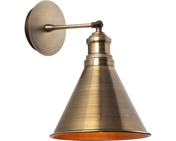 Nástěnná lampa Berceste IV zlatá