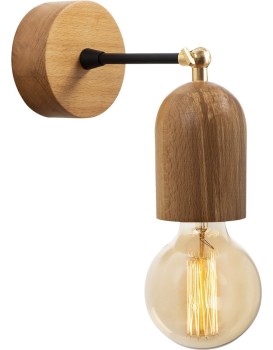 Nástěnná lampa Datca natural