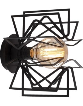Nástěnná lampa Nemrut černá