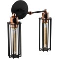 Nástěnná lampa Likya II černá