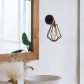 Nástěnná lampa Oylat I černá