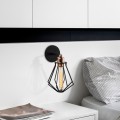 Nástěnná lampa Oylat I černá