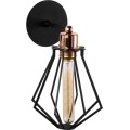 Nástěnná lampa Oylat I černá
