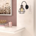 Nástěnná lampa Kapadokya černá