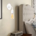 Nástěnná lampa Harput I bílá