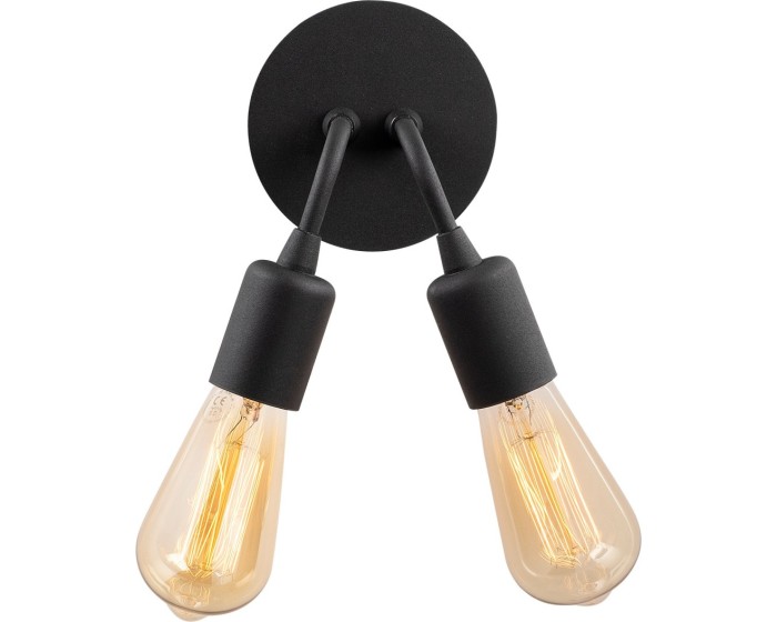 Nástěnná lampa Harput II černá
