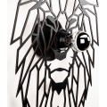 Nástěnná lampa Lion černá