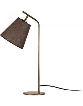 Stolní lampa Salihini mosaz
