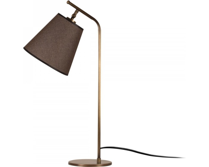 Stolní lampa Salihini mosaz