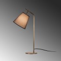 Stolní lampa Salihini mosaz