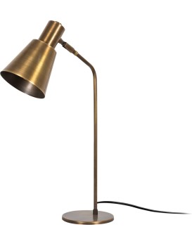 Stolní lampa Sivani III zlatá
