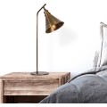 Stolní lampa Sivani IV zlatá
