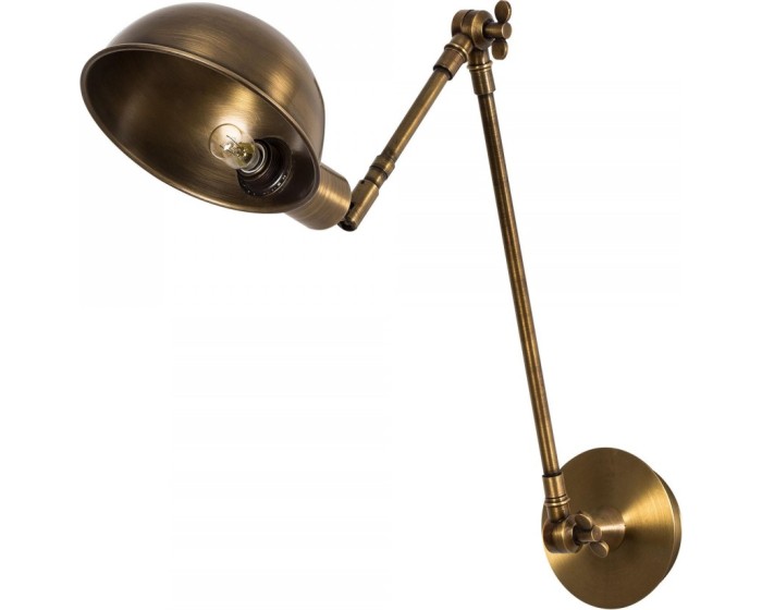 Nástěnná lampa Sivani mosaz