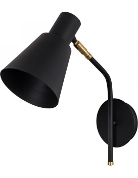Nástěnná lampa Sivani I černá