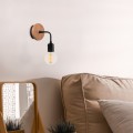 Nástěnná lampa Dartini černá
