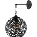 Nástěnná lampa Fellini I černá