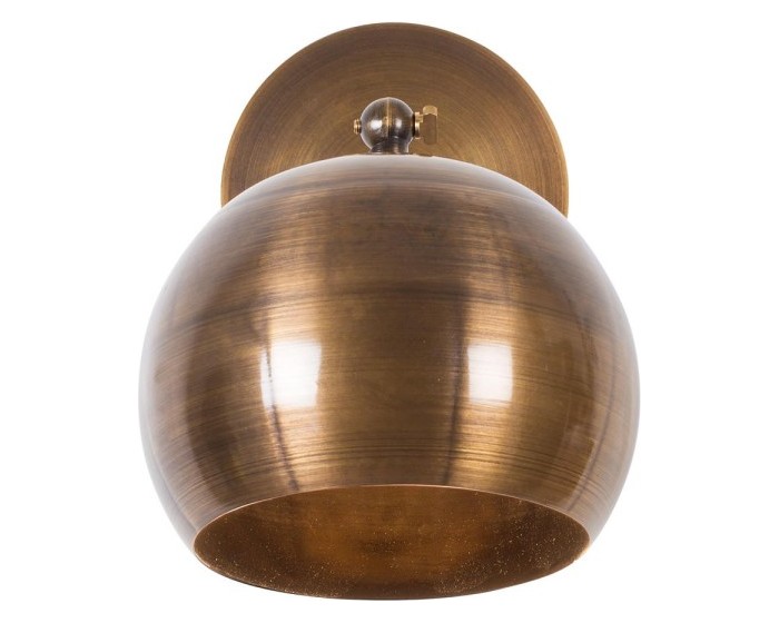 Nástěnná lampa Sivani IV mosaz
