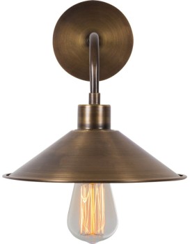 Nástěnná lampa Sivani V mosaz