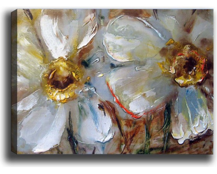 Obraz na plátně Elegant flower 50x70 cm