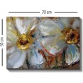 Obraz na plátně Elegant flower 50x70 cm