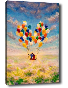 Obraz na plátně Fly together 50x70 cm