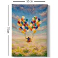 Obraz na plátně Fly together 50x70 cm