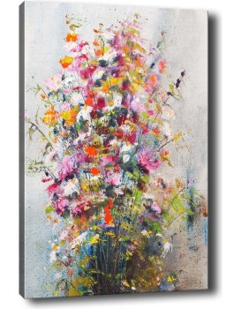 Obraz na plátně Flower still life 50x70 cm