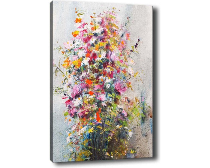Obraz na plátně Flower still life 50x70 cm